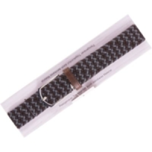 Herren Herren Stretchgürtel - Gr. 105cm braun/grau