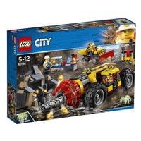 Real  LEGO® City Schweres Bohrgerät für den Bergbau 60186
