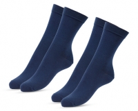 Aldi Süd  Bio-Baumwoll-Socken mit Elasthan, 2 Paar