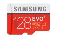 Real  Samsung microSDXC Speicherkarte EVO Plus 128 GB mit SD Adapter