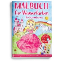 Plus  Malbuch für Wasserfarben - Prinzessinen