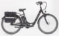 Real  ZÜNDAPP E-Bike Alu-City Green 3.0, 26er, mit Packtasche und Zweitakku
