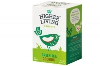 Denns Higher Living Tee Green Tea Coconut