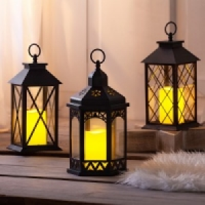 XL-Laterne mit LED-Kerze 12.99 €