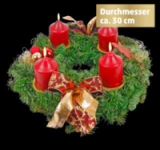 Geschmückte Adventskränze 6.99 €