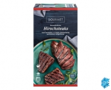 GOURMET Neuseel&auml;ndische Hirschsteaks 6.99&nbsp;&euro;