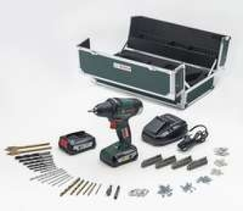 Bosch Akku-Bohrschrauber PSR 18 V LI-2, inkl. 2 x 2,5 Ah Akkus + Ladeg