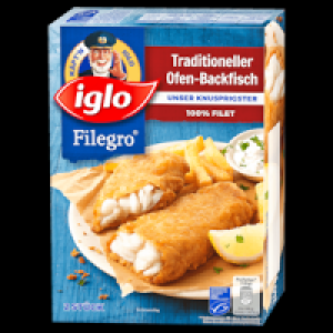 Iglo Goldknusper-Filets oder Filegro 1.99&nbsp;&euro;