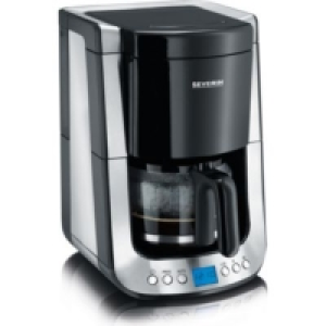 Severin KA 4460 Kaffeeautomat mit Timer Supreme, Edelstahl / schwarz g