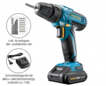 WORKZONE&reg;16 V Li-Ion Akku-Bohrschrauber 39.99&nbsp;&euro;