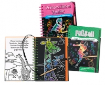 Zauberhaftes Kratzbuch