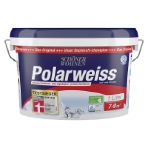 Schöner Wohnen Wandfarbe Polarweiß 9.45 €