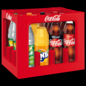 Coca-Cola, Coca Cola zero, Fanta oder Sprite Mischkasten 8.49 €