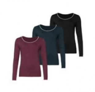 Damen-Shirt mit Perlenverzierung 7.99 €