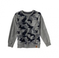 NKD  Jungen-Shirt mit Camouflage-Muster
