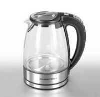 NKD  GOURMETmaxx Glas-Wasserkocher mit Farbcodierung, ca. 1,7l