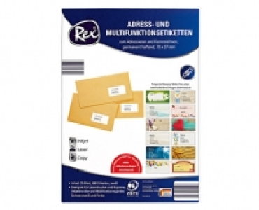 Aldi Süd  Rex®Klebeetiketten