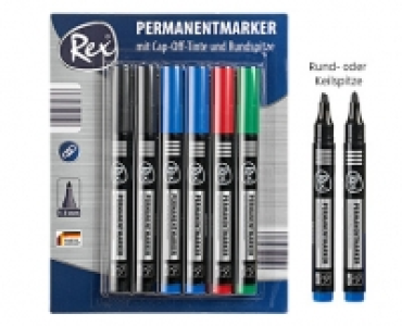 Rex®Permanentmarker, 6 Stück 1.79 €