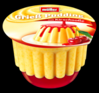 MÜLLER Pudding mit Soße 0.85 €