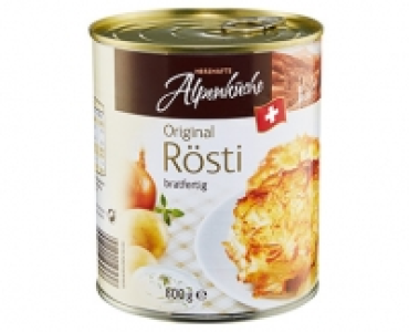 Aldi Süd  HERZHAFTE Alpenküche Original Rösti