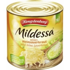 Hengstenberg Mildessa Rotkohl oder Weinsauerkraut 2.79&nbsp;&euro;