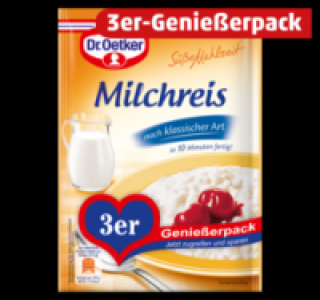 DR. OETKER Süße Mahlzeit 1.99 €