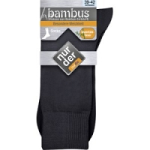 Damen oder Herren Socken Bambus 2.99&nbsp;&euro;