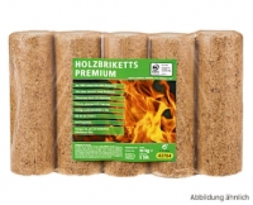 5 Premium Holzbriketts 2.99 €