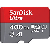 Cyberport  SanDisk Ultra 400 GB microSDXC Speicherkarte Kit (100 MB/s, Class 10, 