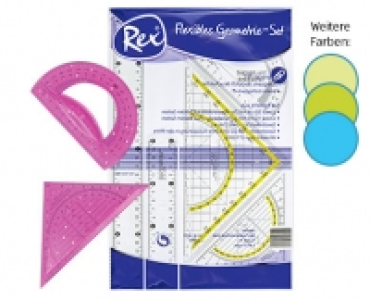 Rex®Flexibles Geometrie-Set, 5-tlg.