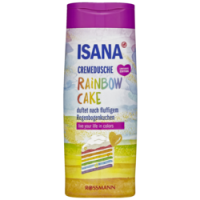 Rossmann Isana Duschgel Rainbow Cake