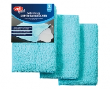 optiWisch 3 Mikrofaser Super-Saugtücher 1.59 €
