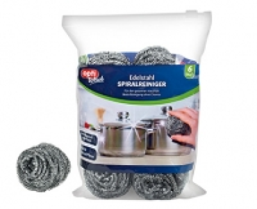 optiWisch Edelstahl Spiralreiniger, 6 St&uuml;ck 1.49&nbsp;&euro;