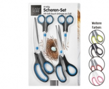 EASY HOME®Scheren-Set, 4-teilig 1.99 €