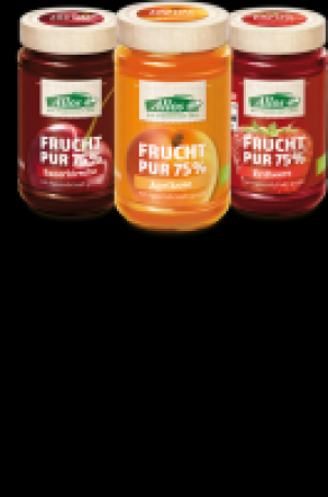 Aufstriche Frucht Pur 75 % 2.47 €
