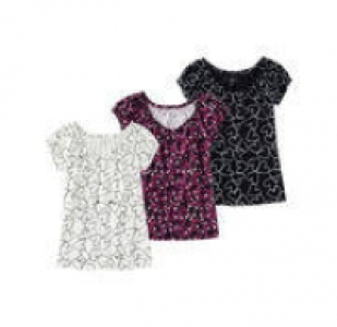 Damen-T-Shirt mit trendigem Muster 2.99 €