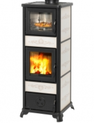 Kaminofen »Norah Forno«, Gusseisen, 7,2 kW, zweifarbig glasiert 679.99 €