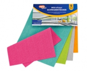 optiWisch 5 Mikrofaser Schwammtücher 1.99 €