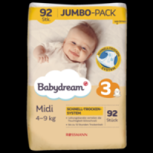 Windeln Jumbo-Pack Midi Größe 3, 4-9 kg 9.55 €