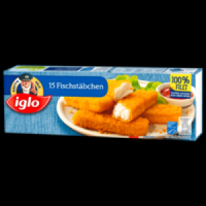 Iglo 15 Fischstäbchen 2.29 €