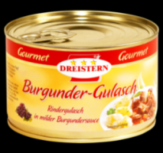 DREISTERN Gourmetgulasch 2.49 €