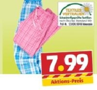 FREE LIMIT Damen- oder Herren-Web-Schlafhose 7.99&nbsp;&euro;