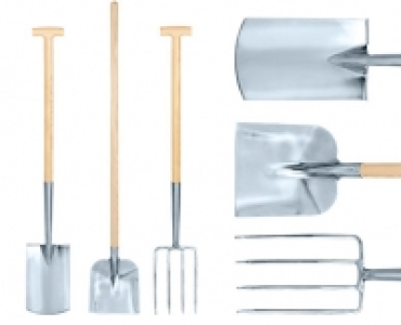 GARDENLINE®Gärtnerspaten, Grabegabel oder Schaufel 14.99 €
