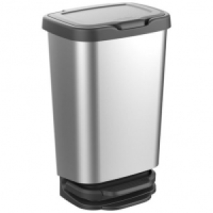 Mülleimer - Aluoptik-schwarz - 40 Liter 29.99 €