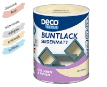 DECO STYLE®Weiß-, Bunt- bzw. Heizkörperlack