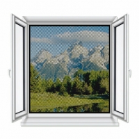 Roller  Gardiola Fliegengitter-Fenster - anthrazit - 150x130 cm