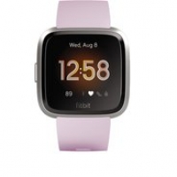 Euronics Fitbit Versa Lite Smartwatch lilac/silver aluminum (Jetzt vorbestellen! Ersch