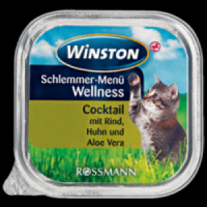 Rossmann Winston Schlemmer-Menü Wellness Cocktail mit Rind, Huhn und Aloe Vera