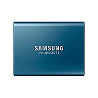 Cyberport  Samsung Portable SSD T5 500GB USB3.1 Gen2 Typ-C blau