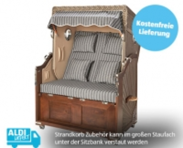 Aldi Süd  Premium Strandkorb Atlantic mit Bullauge¹